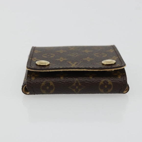 LOUIS VUITTON Monogram Jewelry Case Jewelry Box LV Auth YKZ1515
