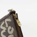 LOUIS VUITTON Monogram Graffiti Pochette Pouch White M92192 LV Auth YKZ1518A-10