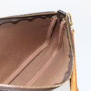LOUIS VUITTON Monogram Graffiti Pochette Pouch White M92192 LV Auth YKZ1518A-19