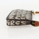 LOUIS VUITTON Monogram Graffiti Pochette Pouch White M92192 LV Auth YKZ1518A-4