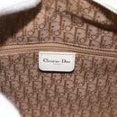 Christian Dior Lady Dior Canage Hand Bag Leather White Silver Auth YKZ152-18