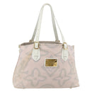 LOUIS VUITTON Cruise line Taicienne PM Bag Canvas Pink M95672 LV Auth YKZ1527-1
