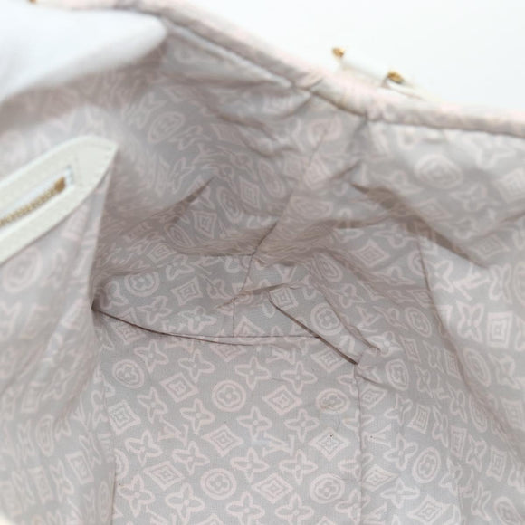 LOUIS VUITTON Cruise line Taicienne PM Bag Canvas Pink M95672 LV Auth YKZ1527