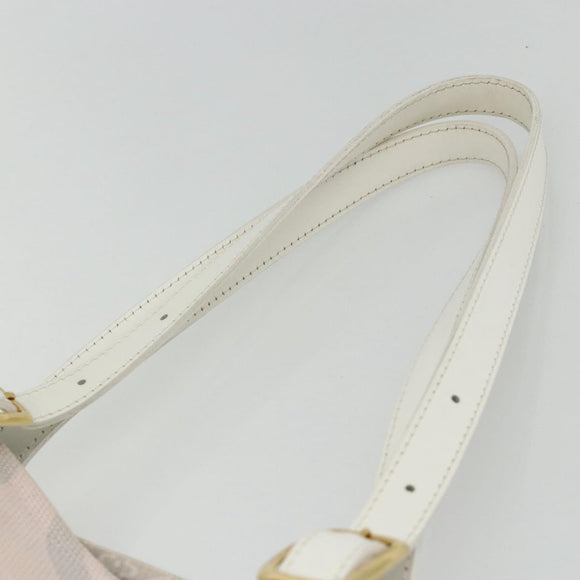 LOUIS VUITTON Cruise line Taicienne PM Bag Canvas Pink M95672 LV Auth YKZ1527