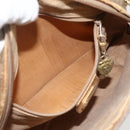 GUCCI Micro GG Supreme Shoulder Bag PVC Beige Gold 07 37 4916 Auth YKZ1534-20