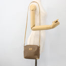 GUCCI Micro GG Supreme Shoulder Bag PVC Beige Gold 07 37 4916 Auth YKZ1534-22