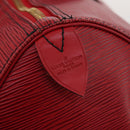 LOUIS VUITTON Epi Keepall 45 Boston Bag Red M42977 LV Auth YKZ1535A-18