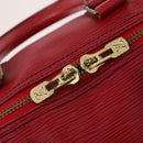 LOUIS VUITTON Epi Keepall 45 Boston Bag Red M42977 LV Auth YKZ1535A-21