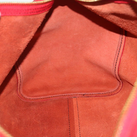 LOUIS VUITTON Epi Keepall 45 Boston Bag Red M42977 LV Auth YKZ1535A