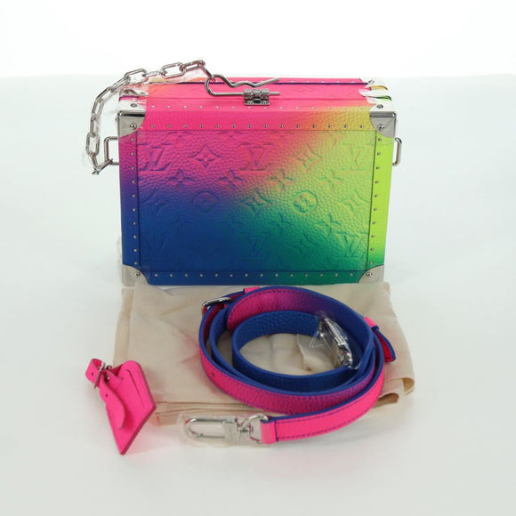 LOUIS VUITTON Monogram Illusion Soft Trunk Bag Multicolor M20476 Auth YKZ1536SM
