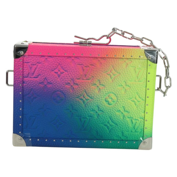 LOUIS VUITTON Monogram Illusion Soft Trunk Bag Multicolor M20476 Auth YKZ1536SM