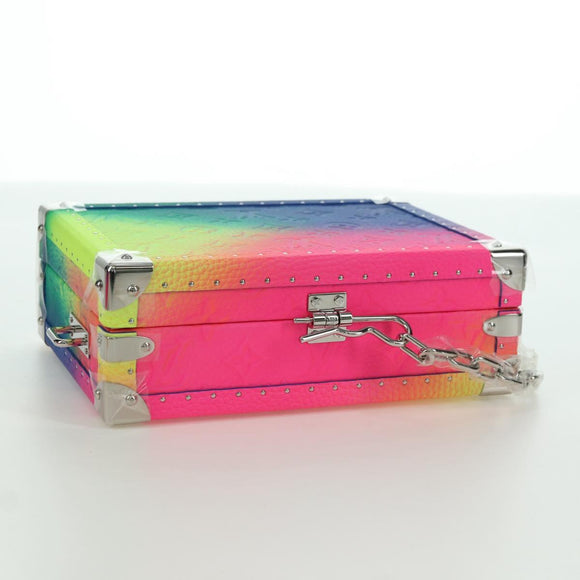 LOUIS VUITTON Monogram Illusion Soft Trunk Bag Multicolor M20476 Auth YKZ1536SM