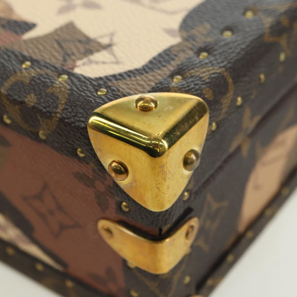 LOUIS VUITTON Monogram Vertical Clutch Box Shoulder Bag M10247 LV Auth YKZ1537SM