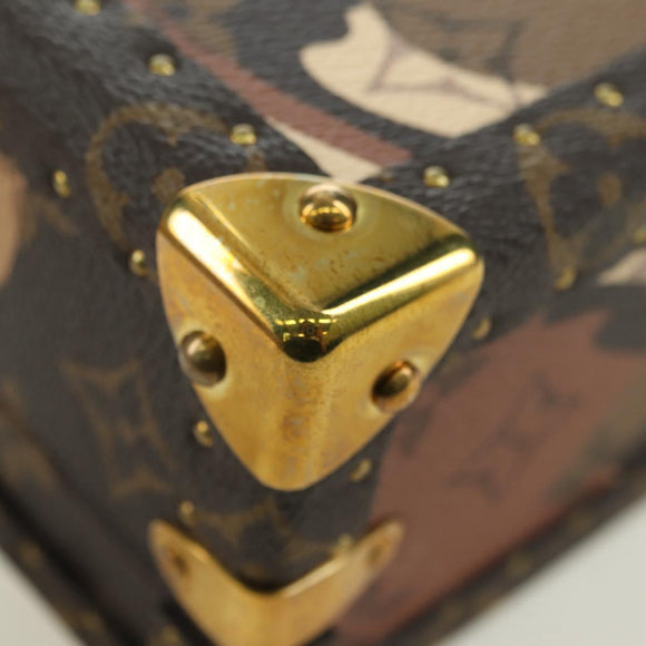 LOUIS VUITTON Monogram Vertical Clutch Box Shoulder Bag M10247 LV Auth YKZ1537SM