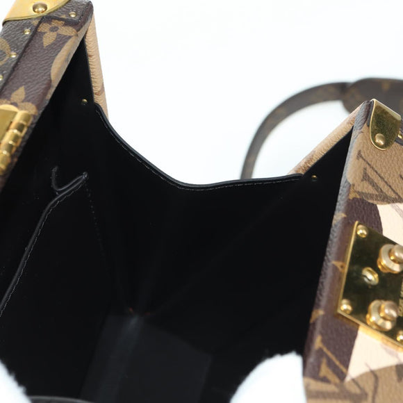 LOUIS VUITTON Monogram Vertical Clutch Box Shoulder Bag M10247 LV Auth YKZ1537SM