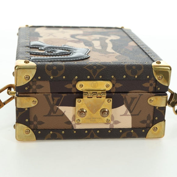 LOUIS VUITTON Monogram Vertical Clutch Box Shoulder Bag M10247 LV Auth YKZ1537SM