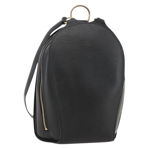 LOUIS VUITTON Epi Mabillon Backpack Black M52232 LV Auth YKZ1538