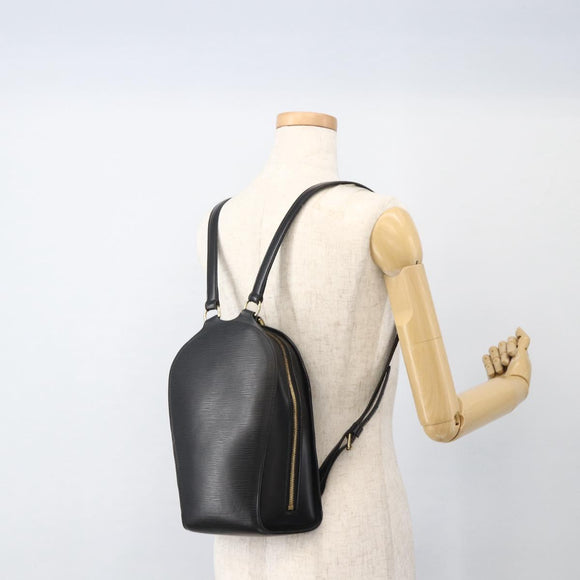 LOUIS VUITTON Epi Mabillon Backpack Black M52232 LV Auth YKZ1538