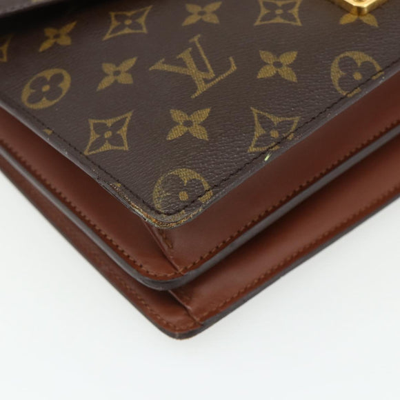 LOUIS VUITTON Monogram Concorde Hand Bag M51190 LV Auth YKZ1542