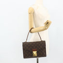 LOUIS VUITTON Monogram Concorde Hand Bag M51190 LV Auth YKZ1542-26