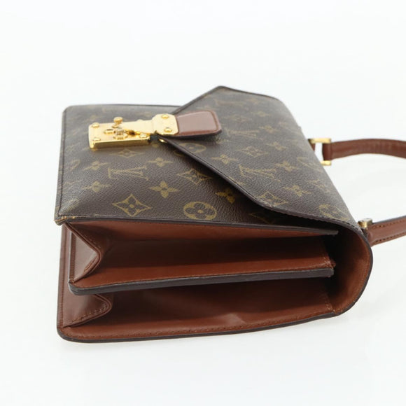LOUIS VUITTON Monogram Concorde Hand Bag M51190 LV Auth YKZ1542
