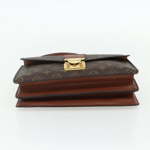 LOUIS VUITTON Monogram Concorde Hand Bag M51190 LV Auth YKZ1542