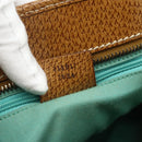 GUCCI GG Canvas Hand Bag Blue Silver 113011 Auth YKZ1546A-11