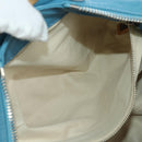 Chloe Paddington Hand Bag Leather Blue Gold Silver Auth YKZ1547SAM-22
