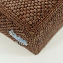 LOEWE Font Tote Small Suna Fujita Collaboration Bag Raffia 2way Auth YKZ1552SAM-17