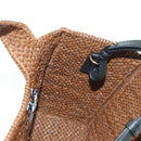 LOEWE Font Tote Small Suna Fujita Collaboration Bag Raffia 2way Auth YKZ1552SAM-23