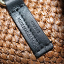 LOEWE Font Tote Small Suna Fujita Collaboration Bag Raffia 2way Auth YKZ1552SAM-11