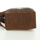 LOEWE Font Tote Small Suna Fujita Collaboration Bag Raffia 2way Auth YKZ1552SAM-3