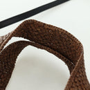 LOEWE Font Tote Small Suna Fujita Collaboration Bag Raffia 2way Auth YKZ1552SAM-8