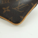 LOUIS VUITTON Monogram Chain Pochette Mila MM Pouch M60094 LV Auth YKZ1556SAV-15
