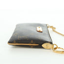 LOUIS VUITTON Monogram Chain Pochette Mila MM Pouch M60094 LV Auth YKZ1556SAV-4