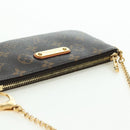 LOUIS VUITTON Monogram Chain Pochette Mila MM Pouch M60094 LV Auth YKZ1556SAV-7