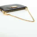 LOUIS VUITTON Monogram Chain Pochette Mila MM Pouch M60094 LV Auth YKZ1556SAV-8