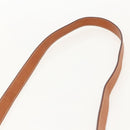 CELINE Macadam Canvas Handtasche PVC Leder 2-Wege Braun Gold Auth YKZ1558A-15