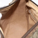 GUCCI GG Supreme Web Sherry Line Bag PVC Beige Gold 56 02 032 Auth YKZ1559-20