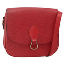 LOUIS VUITTON Epi Saint Cloud GM Shoulder Bag Red M52197 LV Auth YKZ1560-1