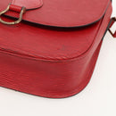 LOUIS VUITTON Epi Saint Cloud GM Shoulder Bag Red M52197 LV Auth YKZ1560-14