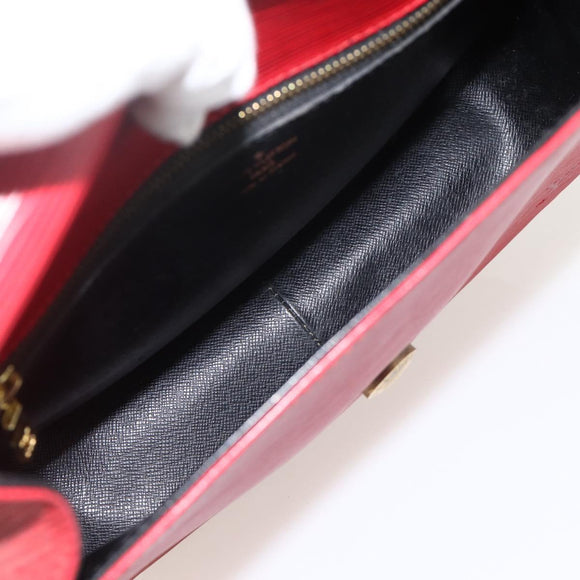 LOUIS VUITTON Epi Saint Cloud GM Shoulder Bag Red M52197 LV Auth YKZ1560