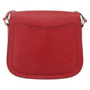 LOUIS VUITTON Epi Saint Cloud GM Shoulder Bag Red M52197 LV Auth YKZ1560-2