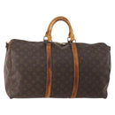 LOUIS VUITTON Monogram Keepall Bandouliere 50 Boston Bag M41416 LV Auth YKZ1565-1