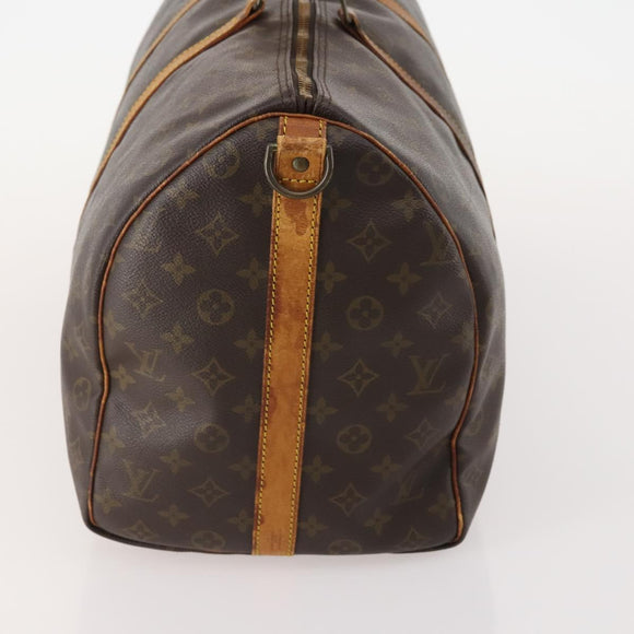 LOUIS VUITTON Monogram Keepall Bandouliere 50 Boston Bag M41416 LV Auth YKZ1565