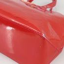 LOUIS VUITTON Monogram Vernis Wilshire PM Hand Bag Rose Pop M93643 Auth YKZ1574-9