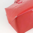 LOUIS VUITTON Monogram Vernis Wilshire PM Hand Bag Rose Pop M93643 Auth YKZ1574-16