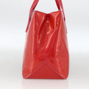 LOUIS VUITTON Monogram Vernis Wilshire PM Hand Bag Rose Pop M93643 Auth YKZ1574-3