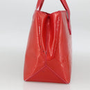 LOUIS VUITTON Monogram Vernis Wilshire PM Hand Bag Rose Pop M93643 Auth YKZ1574-4