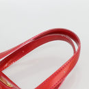 LOUIS VUITTON Monogram Vernis Wilshire PM Hand Bag Rose Pop M93643 Auth YKZ1574-8